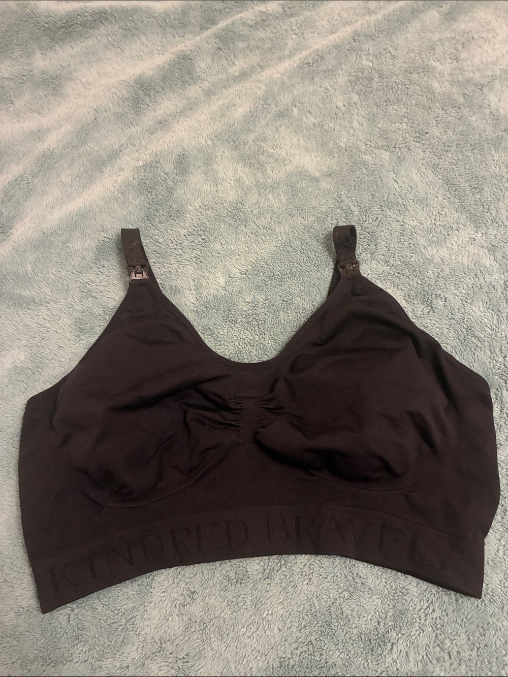 Kindred Bravely Black Wireless Nursing Bra